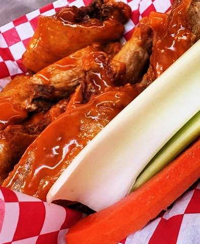 Wings at Rustic Reel